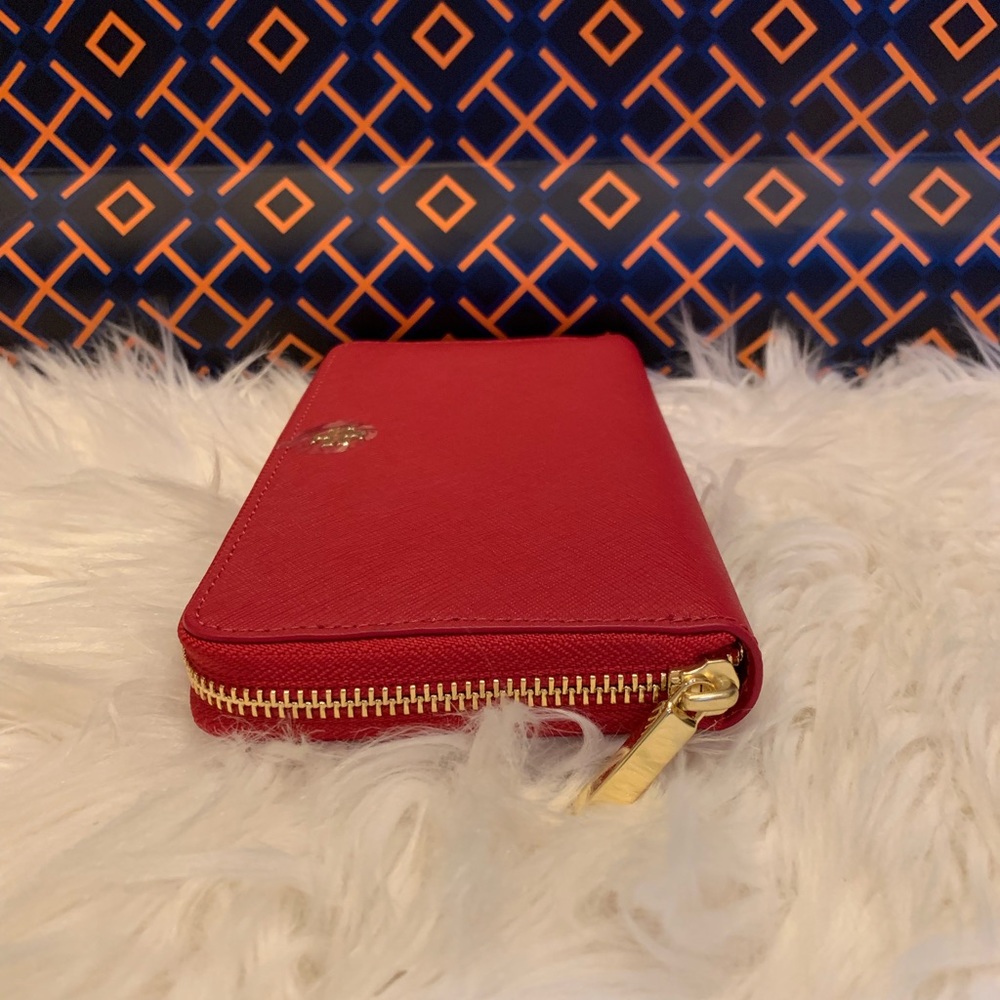 NWOT Authentic Tory Burch Emerson Zip Wallet - Picture 6 of 8